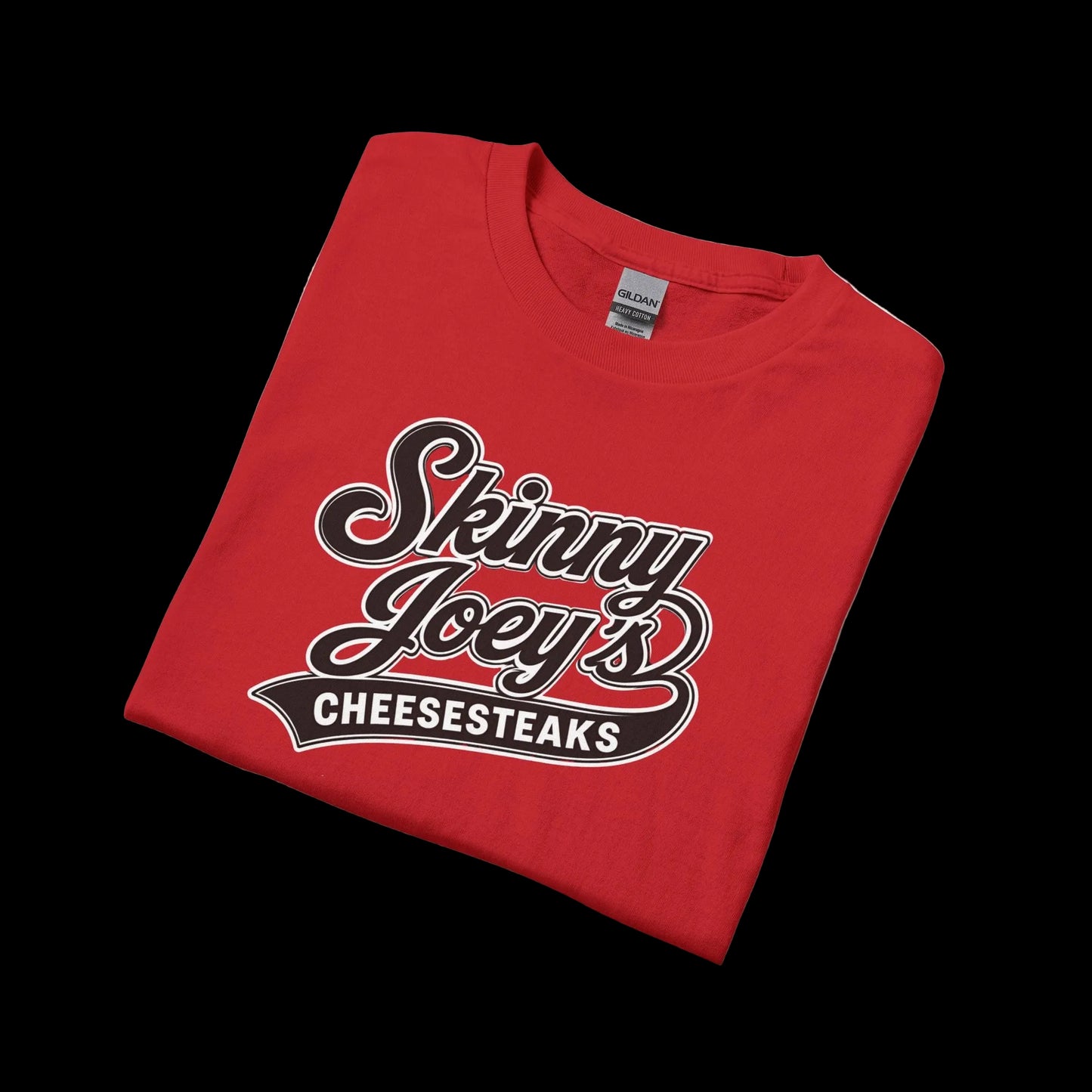 Skinny Joeys Cheesesteaks Long Sleeve Tee - Retro Diner Logo Shirt - product detail - Skinny Joey's Cheesesteaks