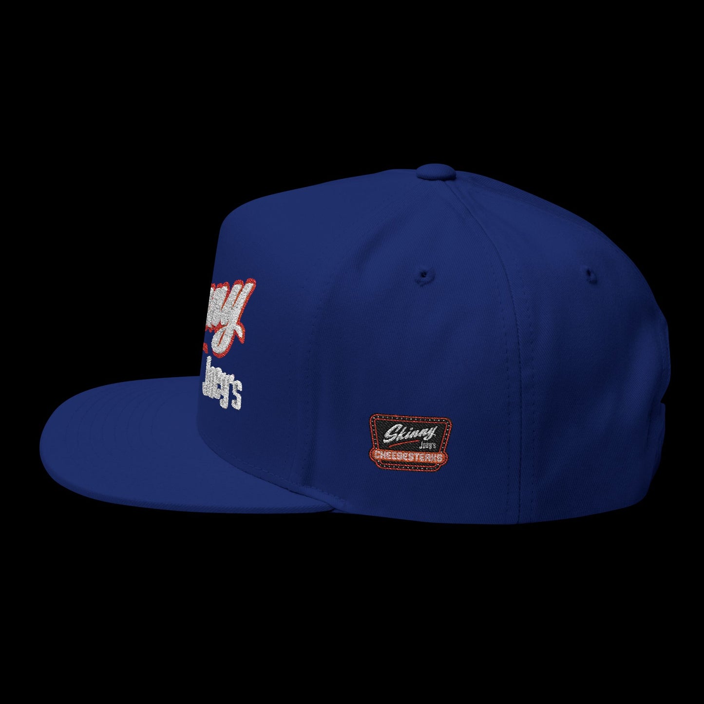 Skinny Joey’s Flat Bill Cap — Classic Edition Embroidery