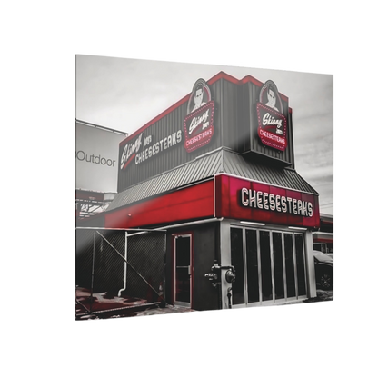 Skinny Joey’s Cheesesteaks 2025 Grand Opening Wall Art