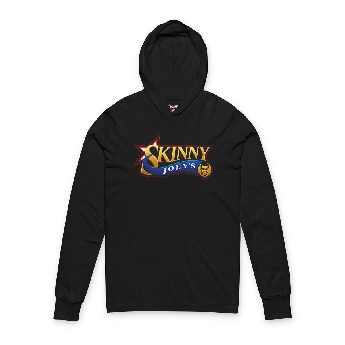 Skinny Joey's Cheesesteaks Hooded Long Sleeve Tee