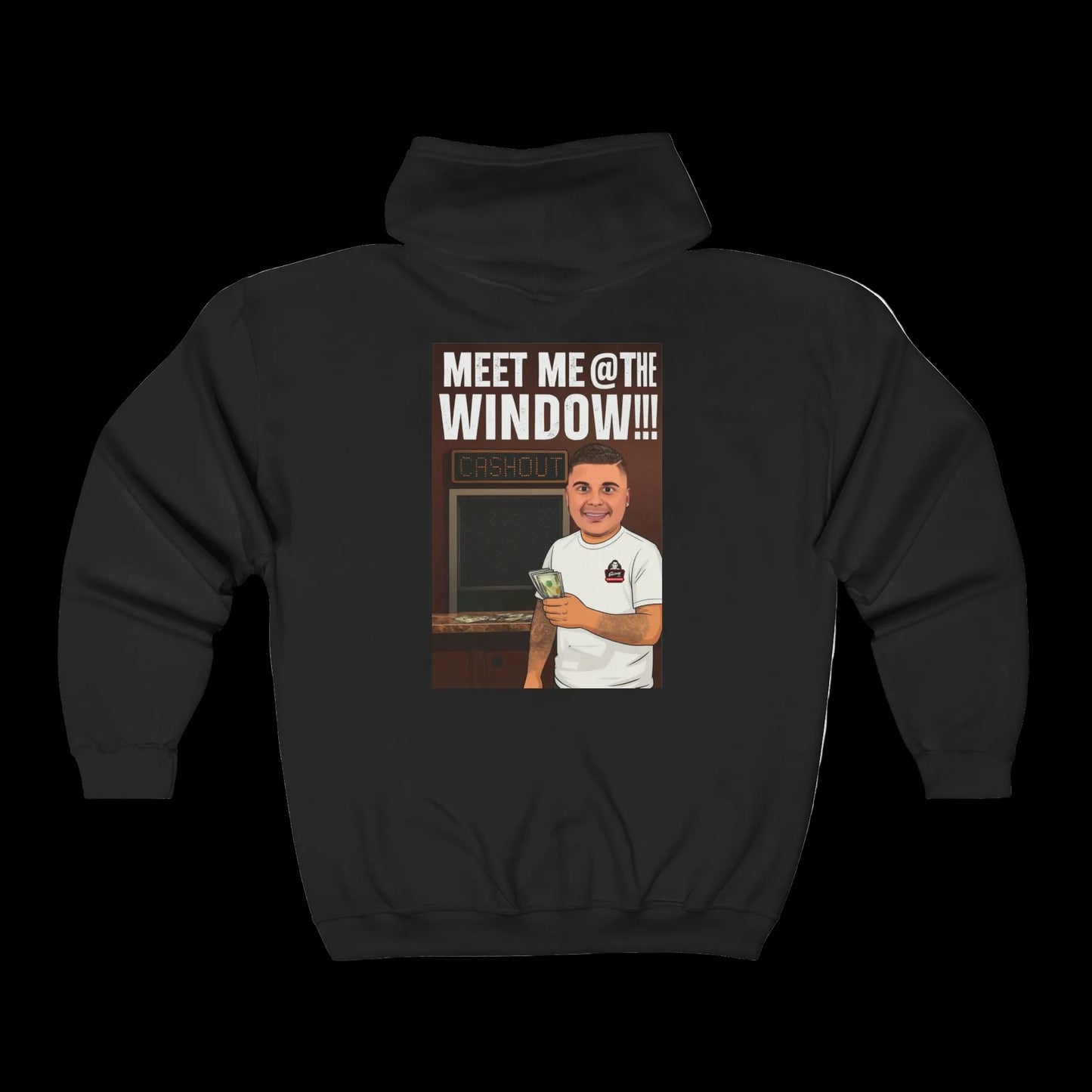 Lil Snuff “Meet Me at the Window” Zip-Up Hoodie