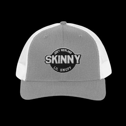 Skinny Podcast Trucker Cap - "Skinny" Retro Patch Snapback