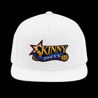 Skinny Joeys Retro Logo Snapback Cap - back view - Skinny Joey's Cheesesteaks