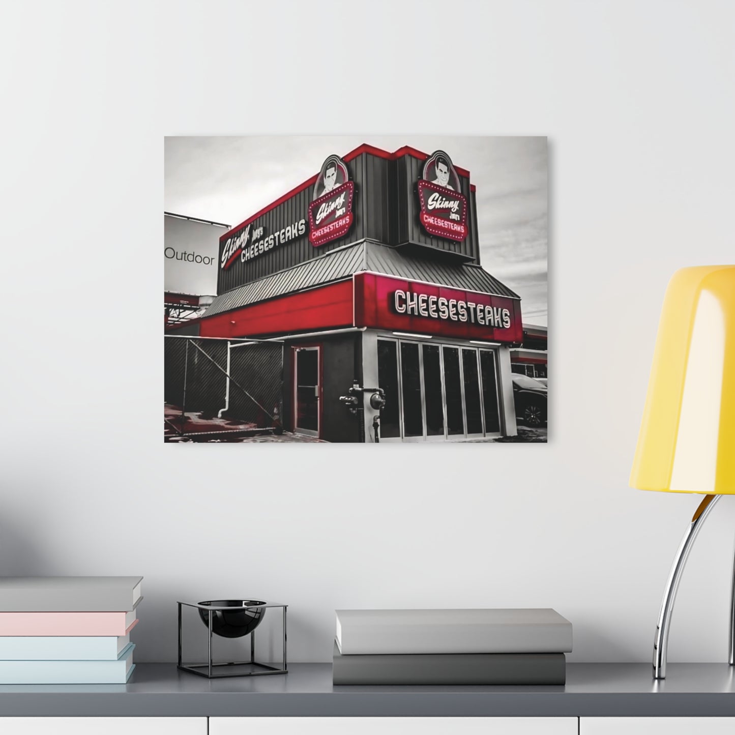 Skinny Joey’s Cheesesteaks 2025 Grand Opening Wall Art