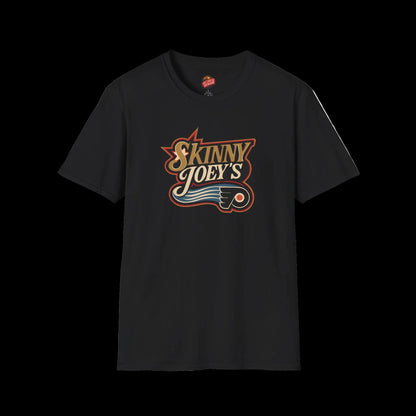 Black t-shirt with 'HORACE' printed on a white background