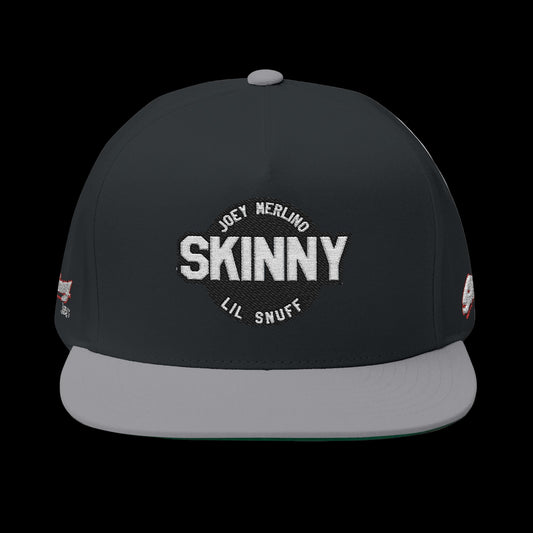 Skinny Joey Lil Snuff Embroidered Flat Bill Cap