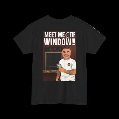 Lil Snuff “Meet Me @ The Window” Unisex Heavy Cotton Tee