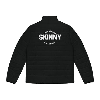 Skinny Joey Puffer Jacket — Men’s Insulated Black Winter Coat