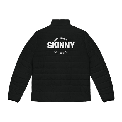 Skinny Joey Puffer Jacket — Men’s Insulated Black Winter Coat