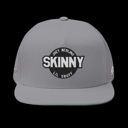 Skinny Joey Lil Snuff Embroidered Flat Bill Cap