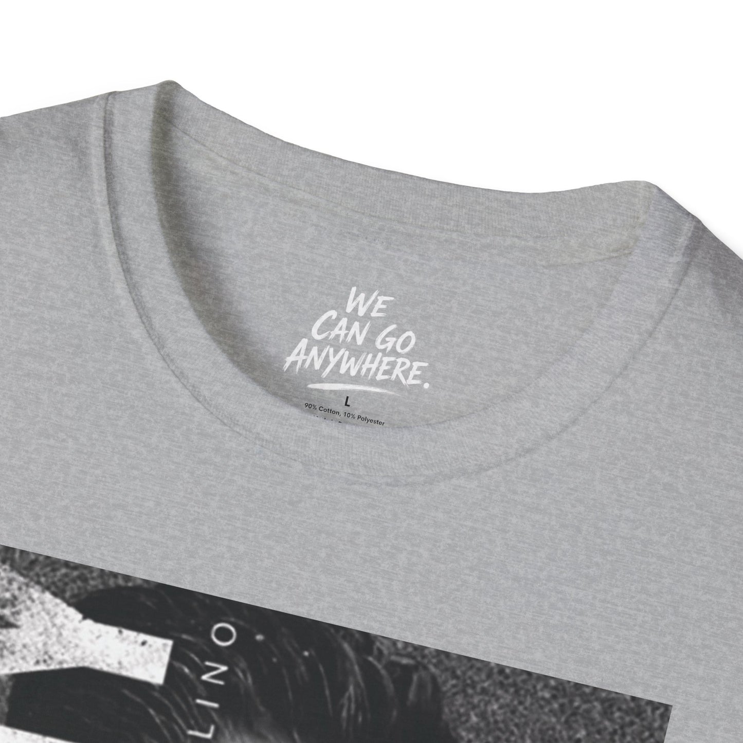 The Skinny Joey Tee Shirt - detail view - Skinny Joey's Cheesesteaks