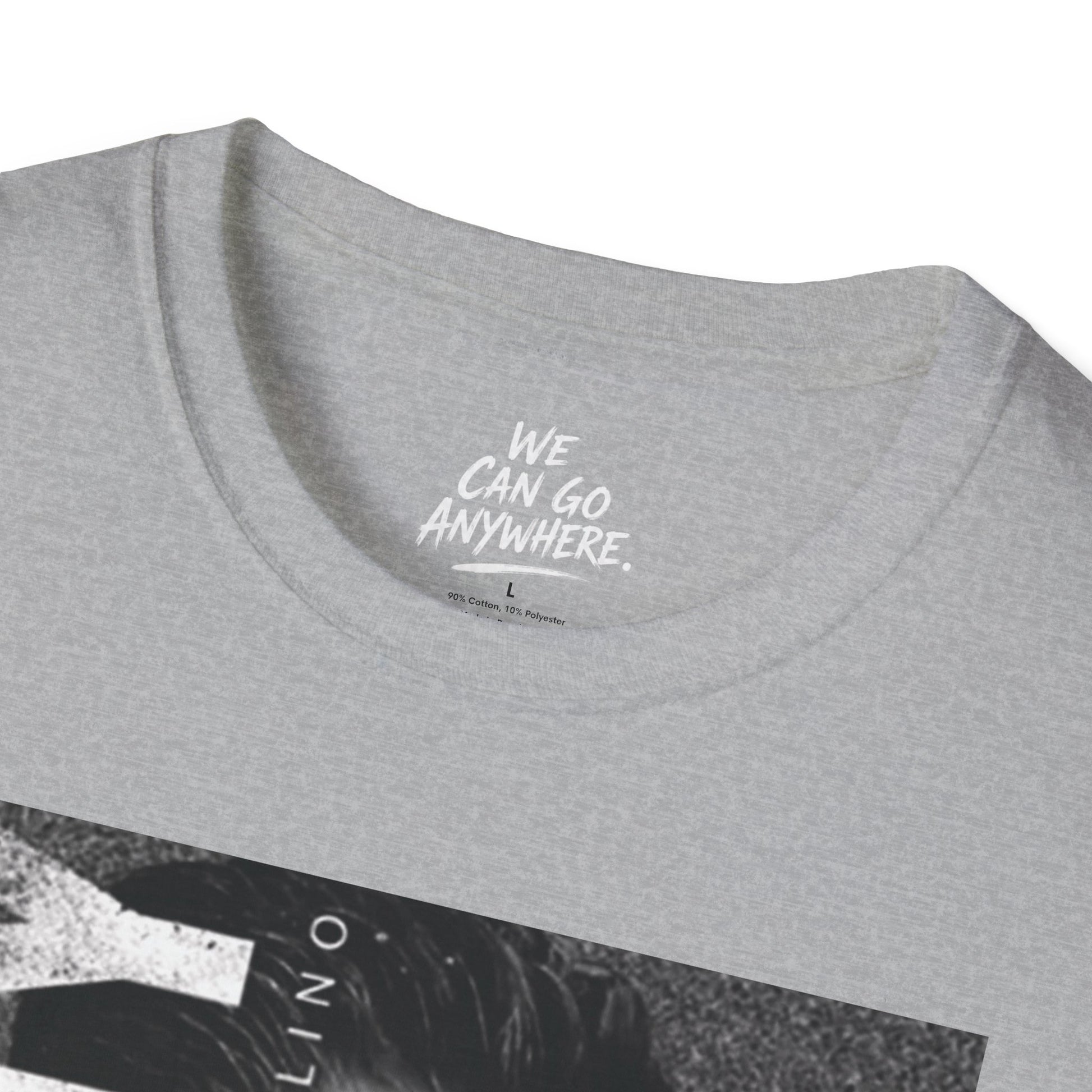 The Skinny Joey Tee Shirt - detail view - Skinny Joey's Cheesesteaks