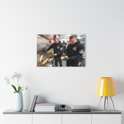 Skinny Joey Merlino and Lil Snuff @ Skinny Joey’s Cheesesteaks Acrylic Wall Art