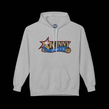 Philly Skinny Joey x Sixers Home Team Hoodie - front view - Skinny Joey's Cheesesteaks
