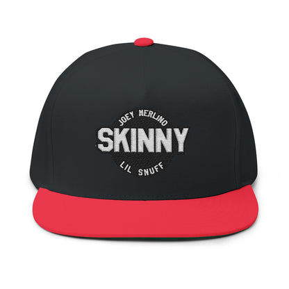 Skinny Joey Lil Snuff Embroidered Flat Bill Cap