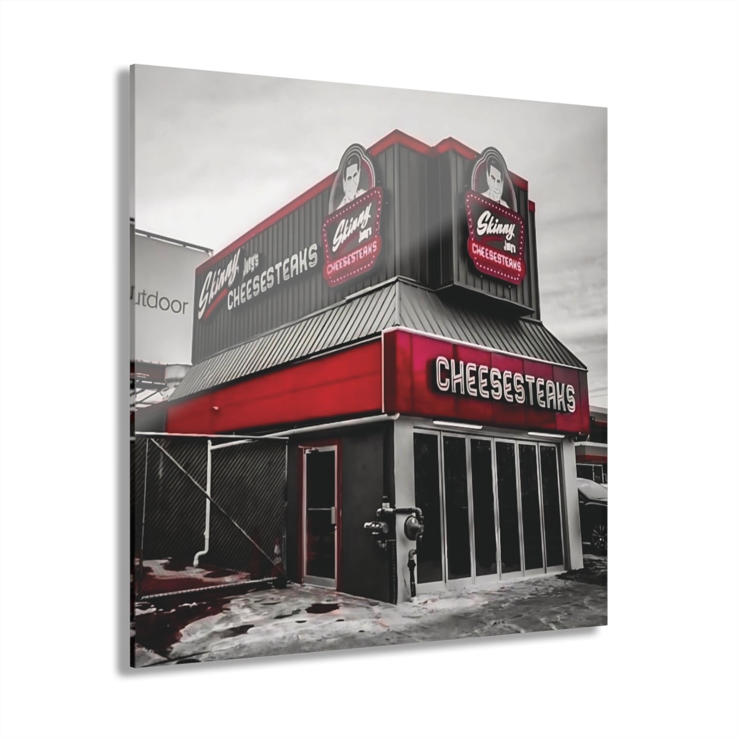 Skinny Joey’s Cheesesteaks 2025 Grand Opening Wall Art