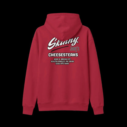 Skinny Joey's Cheesesteaks Hooded Sweatshirt — Philly Diner Logo Pullover
