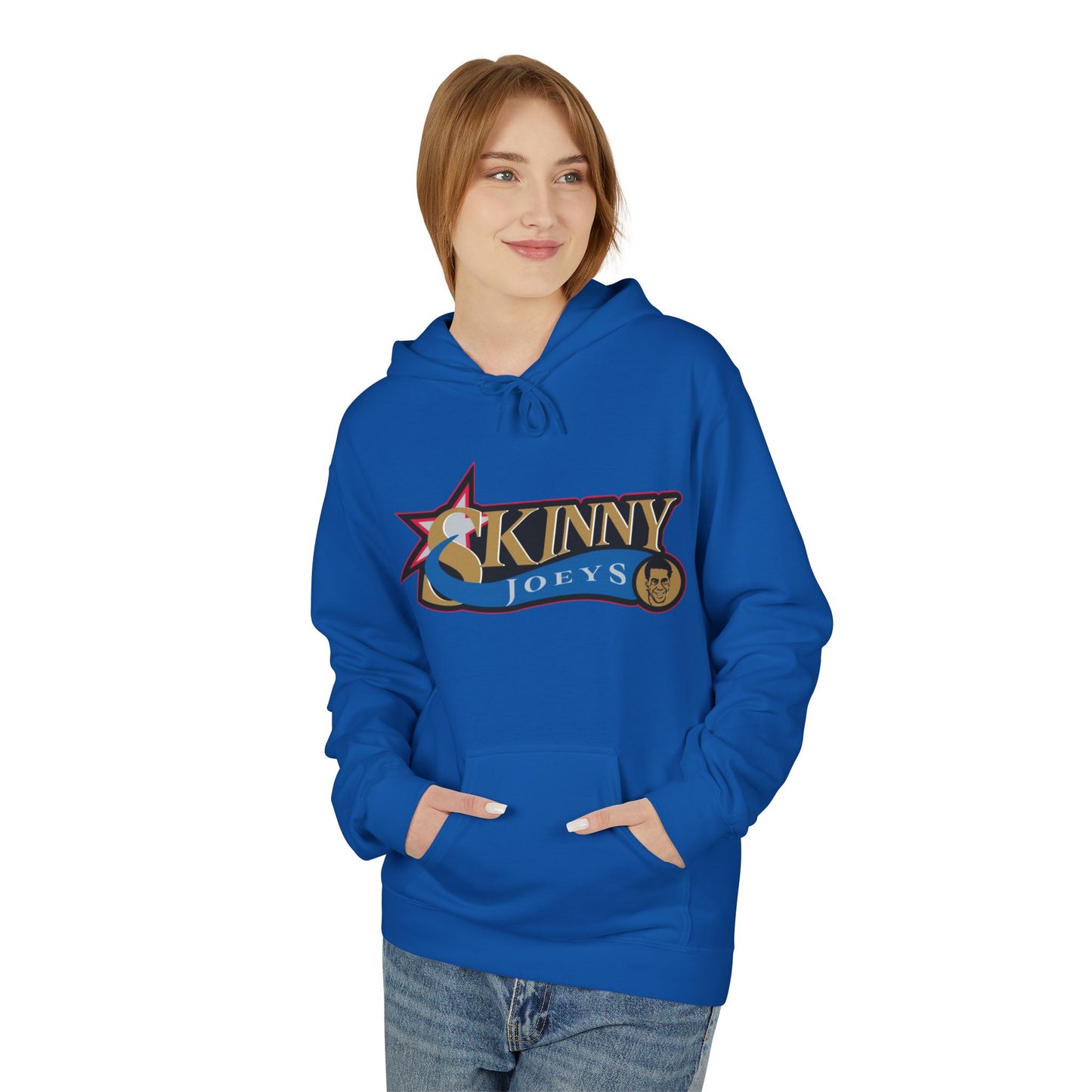 Philly Skinny Joey Logo x Sixers Home Team Hoodie