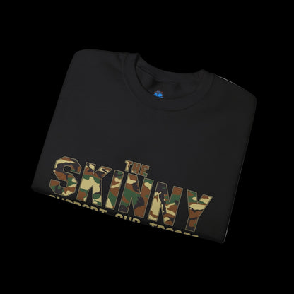 Support Your Troops – SKINNY Crewneck Sweatshirt