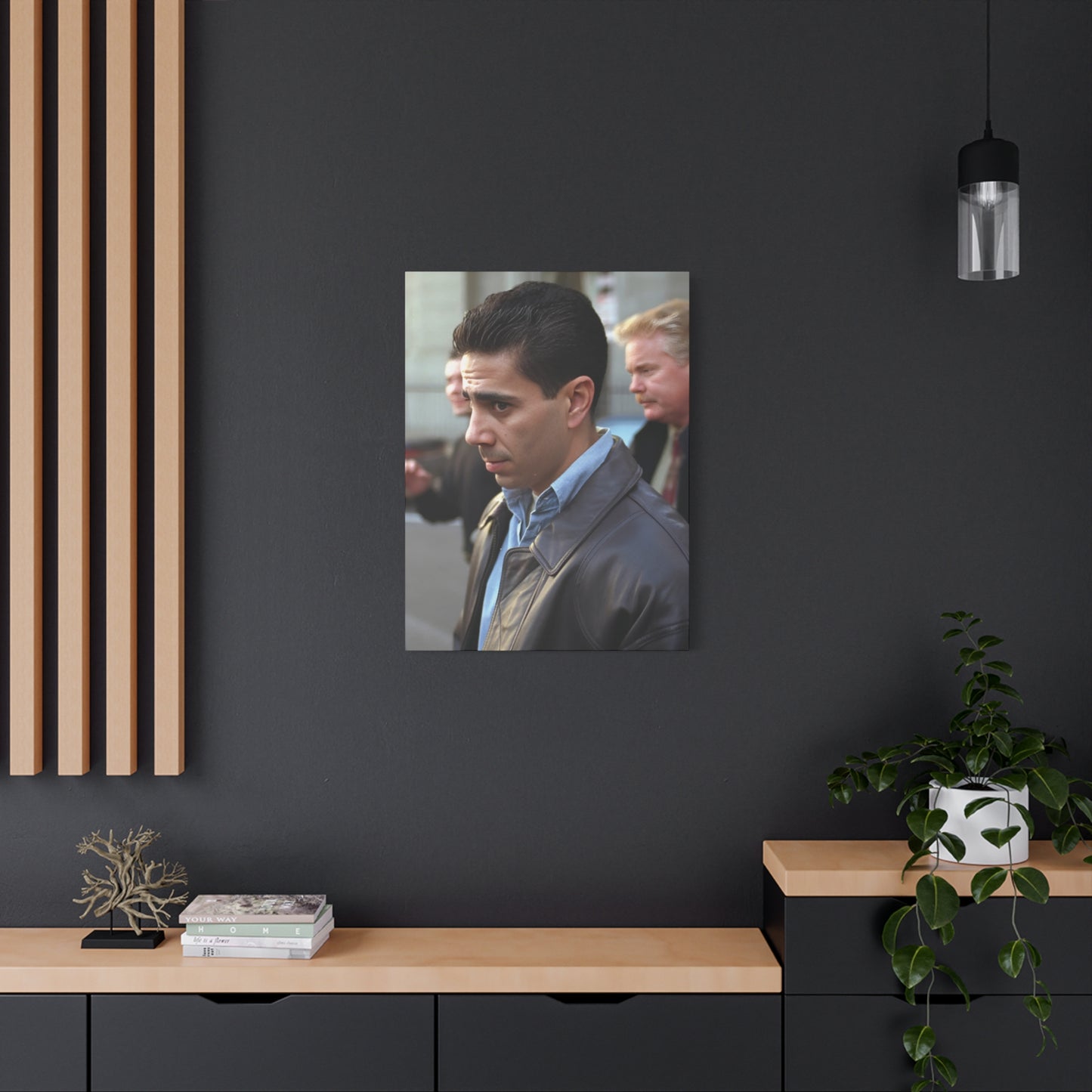 Skinny Joey Merlino 1990s Philly Most Hated Stretched Canvas Art