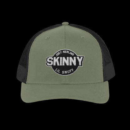 Skinny Podcast Trucker Cap - "Skinny" Retro Patch Snapback