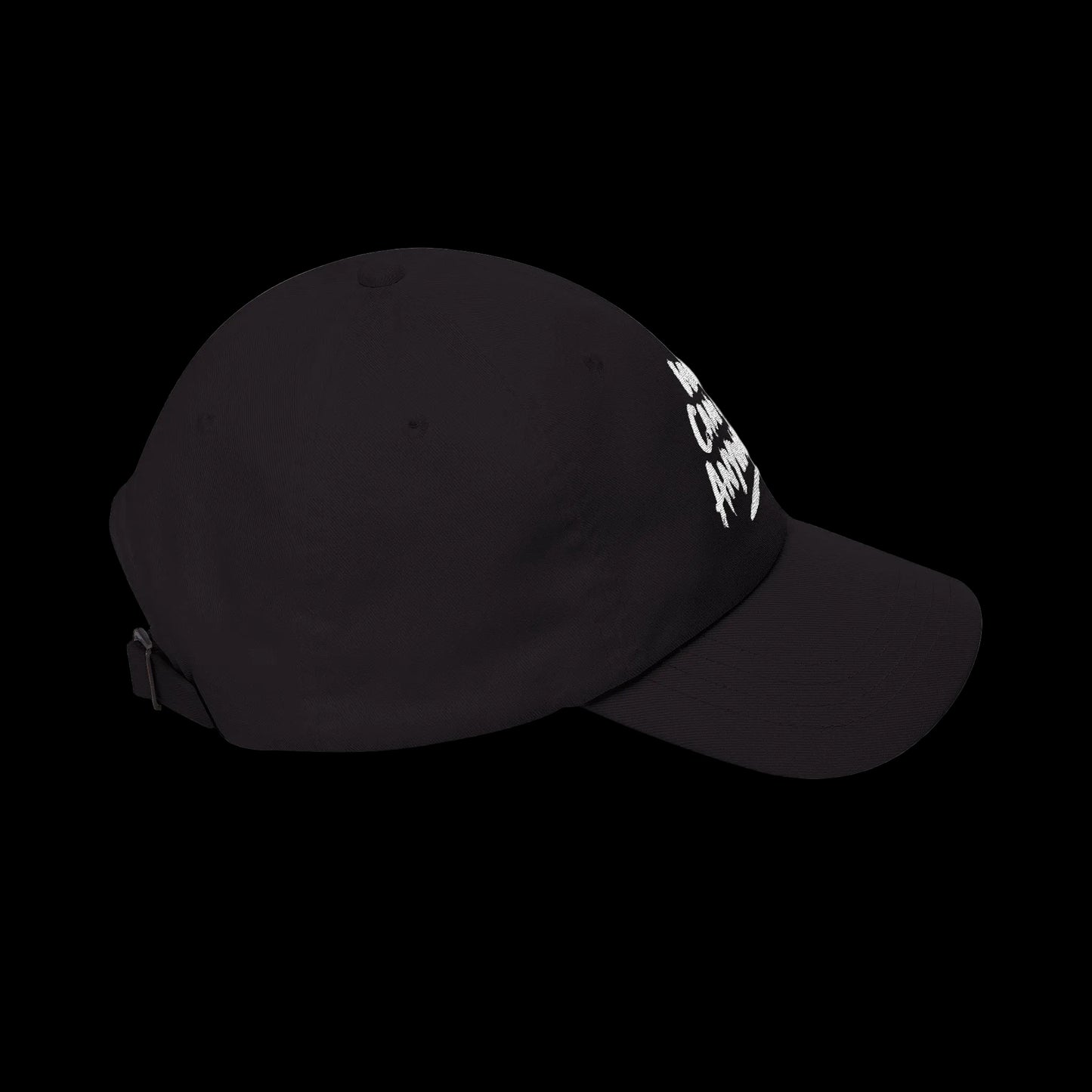 Camo Dad Cap — "We Can Go Anywhere" Embroidered Baseball Hat