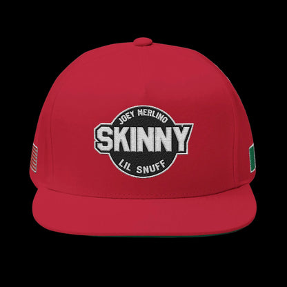 Skinny Joey Lil Snuff Embroidered Italy U.S.A Hat