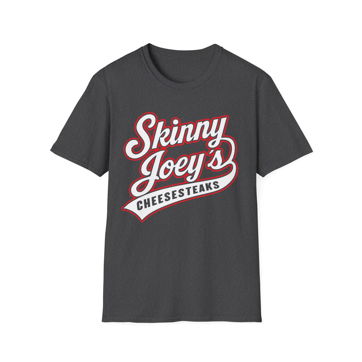Skinny Joey’s Cheesesteaks Unisex Softstyle T-Shirt | South Philly 3020 S. Broad St.
