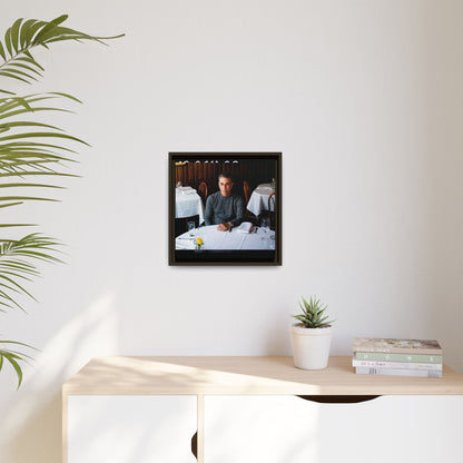 Skinny Joey Merlino Autographed - "We Can Go Anywhere" Matte Canvas, Black Frame