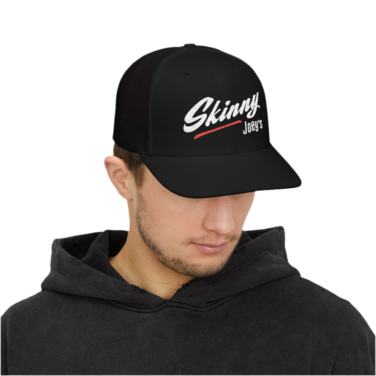 Skinny Joey's Snapback Trucker Embroidered Hat