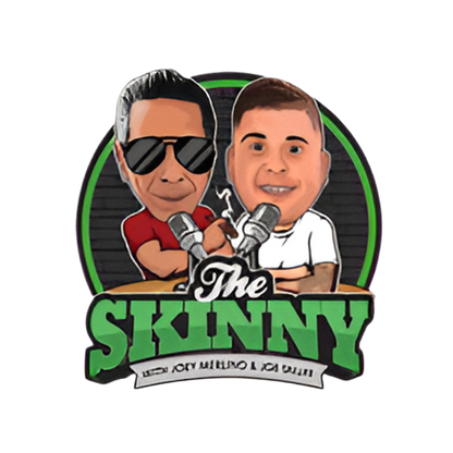 The Skinny Podcast Kiss-Cut Stickers | Fun, Unique Vinyl Decals for Laptop, Water Bottles, Phone Cases, Gifts