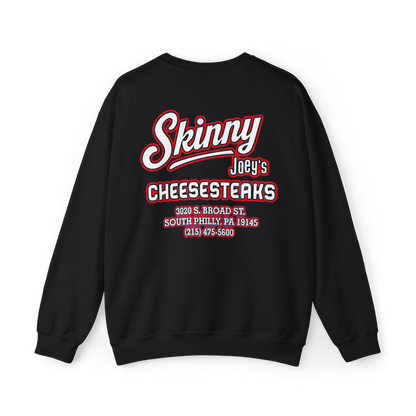 Skinny Joey’s Cheesesteaks Unisex Crewneck Sweatshirt | South Philly 3020 S. Broad St.