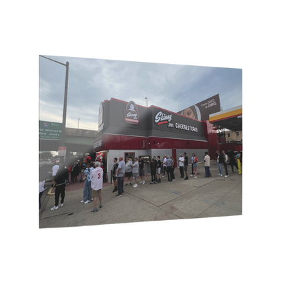 Skinny Joeys Cheesesteaks Grand Opening Acrylic Wall Art