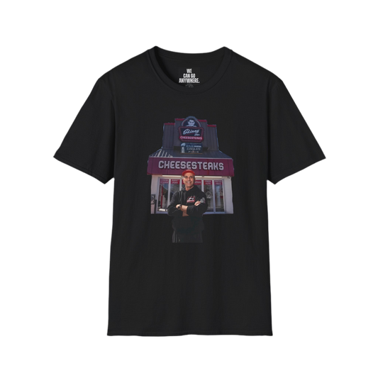 Skinny Joey’s Cheesesteaks T-Shirt | Philly Cheesesteak Shirt | South Philly Streetwear Tee | Unisex Softstyle Shirt