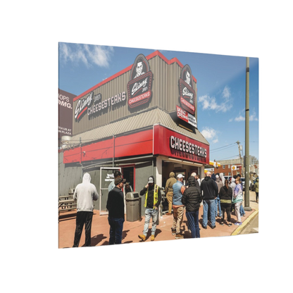 Skinny Joey's Cheesesteaks Acrylic Wall Art