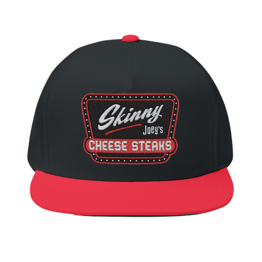 Skinny Joey's Embroidered Flat Bill Cap - Casual Style for Food Lovers