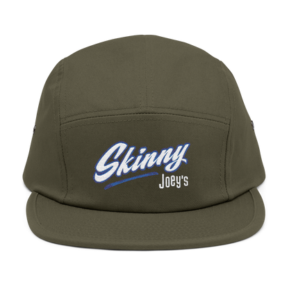Green cap with 'Skinny Joey's' text on a white background