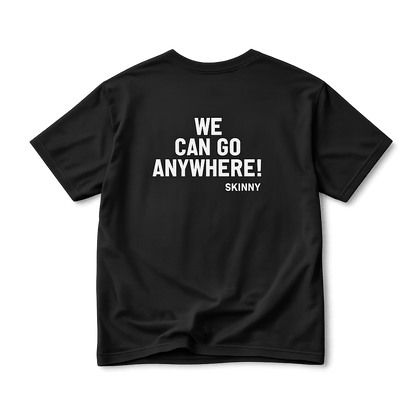 Italian Flag 'Skinny Joey's' Logo T‑Shirt