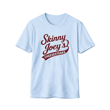 Skinny Joeys Cheesesteaks T-Shirt - detail view - Skinny Joey's Cheesesteaks