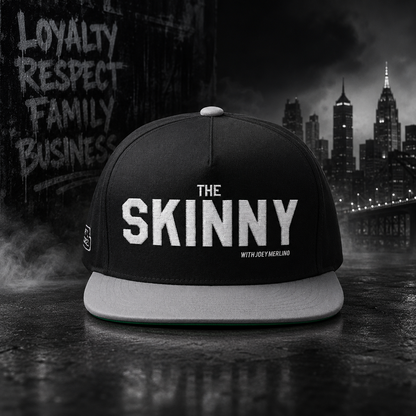 The Skinny Snapback Cap (Embroidery)