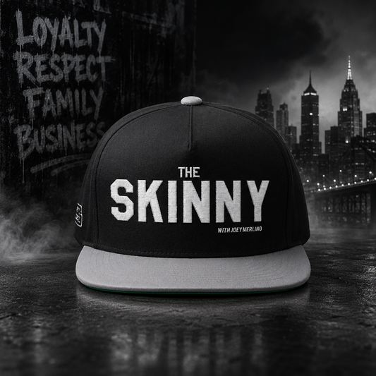 The Skinny Snapback Cap (Embroidery)