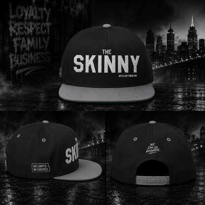 The Skinny Snapback Cap (Embroidery)