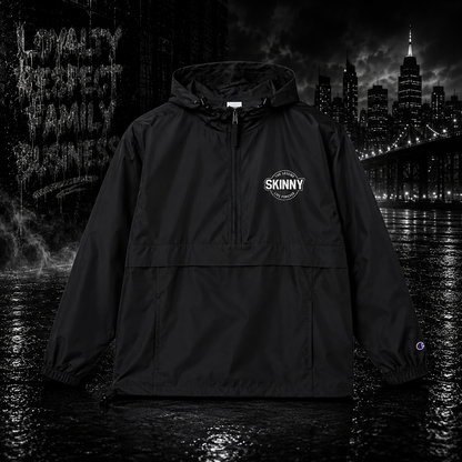 Skinny Joey Swag Track Jacket - back view - Skinny Joey's Cheesesteaks