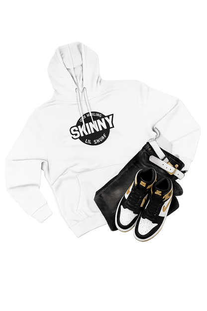 We Can Go Anywhere Pullover Hoodie - detail view - Skinny Joey's Cheesesteaks
