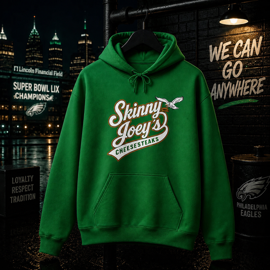 Kelly Green Hoodie | Skinny Joeys Pullover (3XL - 5XL)