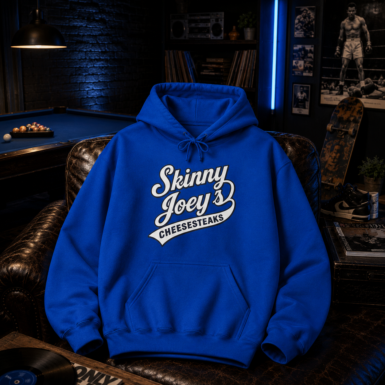 Skinny Joey's Cheesesteaks Hoodie 5XL