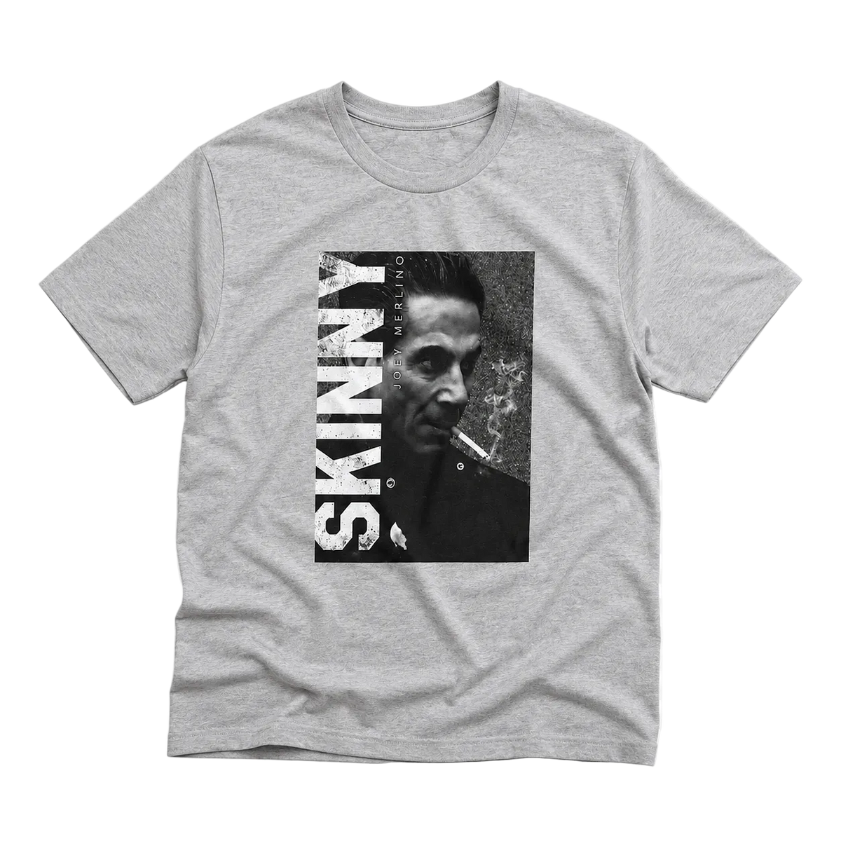 Joey Merlino distressed graphic tee, Italian American mafia-inspired apparel