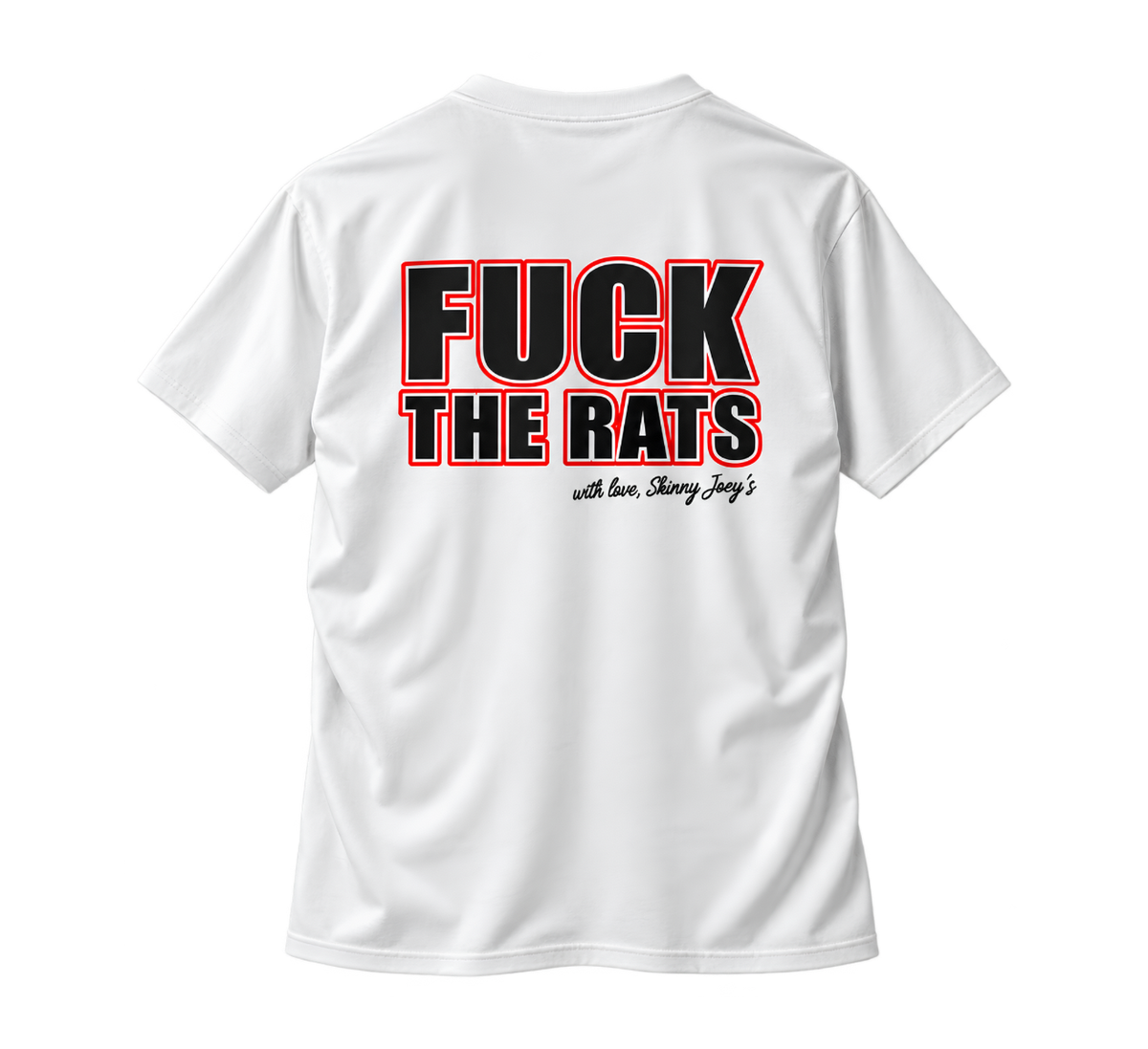Skinny Joey's Rats Statement T-Shirt, Philadelphia streetwear