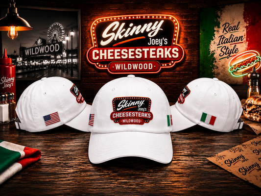Skinny Joey's Cheesesteaks Wildwood Classic Dad Cap