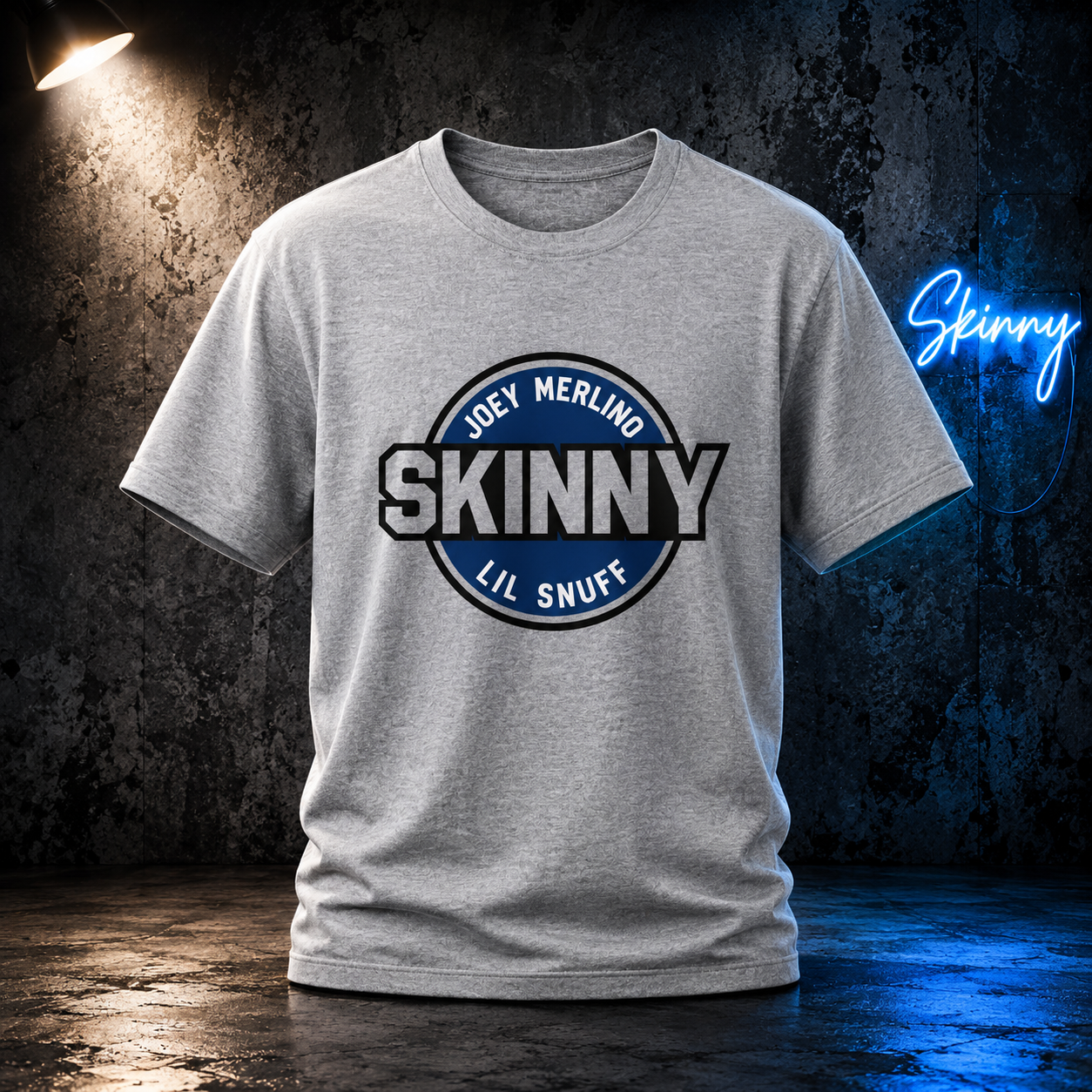 Skinny Logo Global T-Shirt